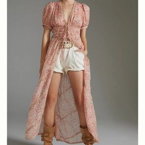 Forever That Girl Long Length Tie-Front Shirt